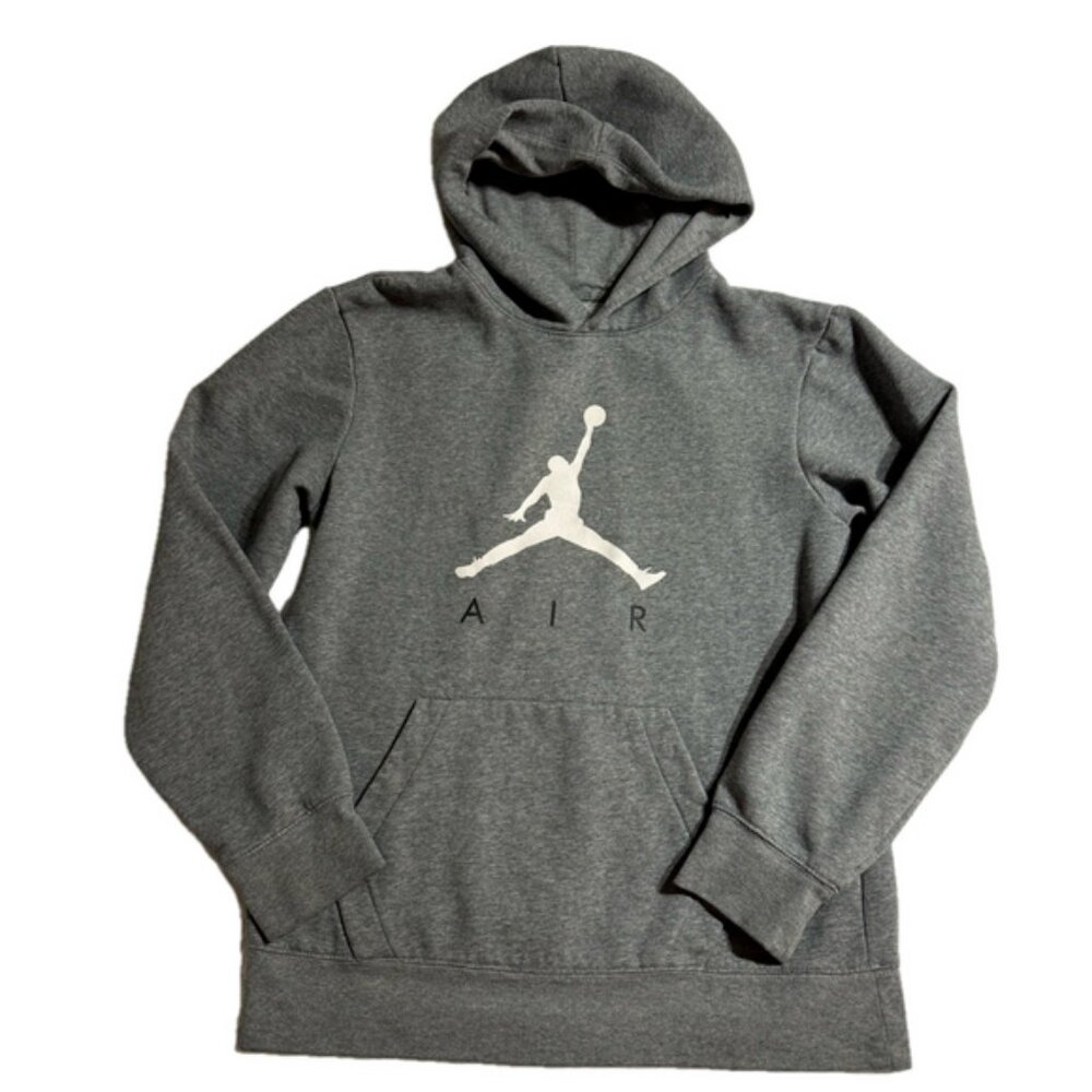 Nike Air Jordan Youth Boy XL 13-15 Years Basketball Activewear Hoodie Shirt Top